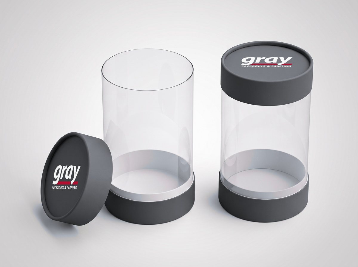 Clear PET body tube