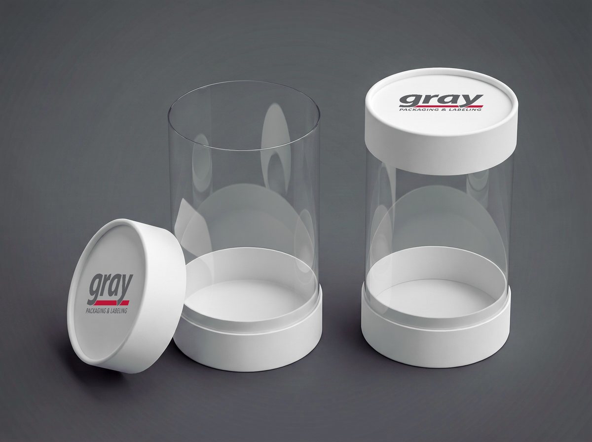 Gray clear body tube