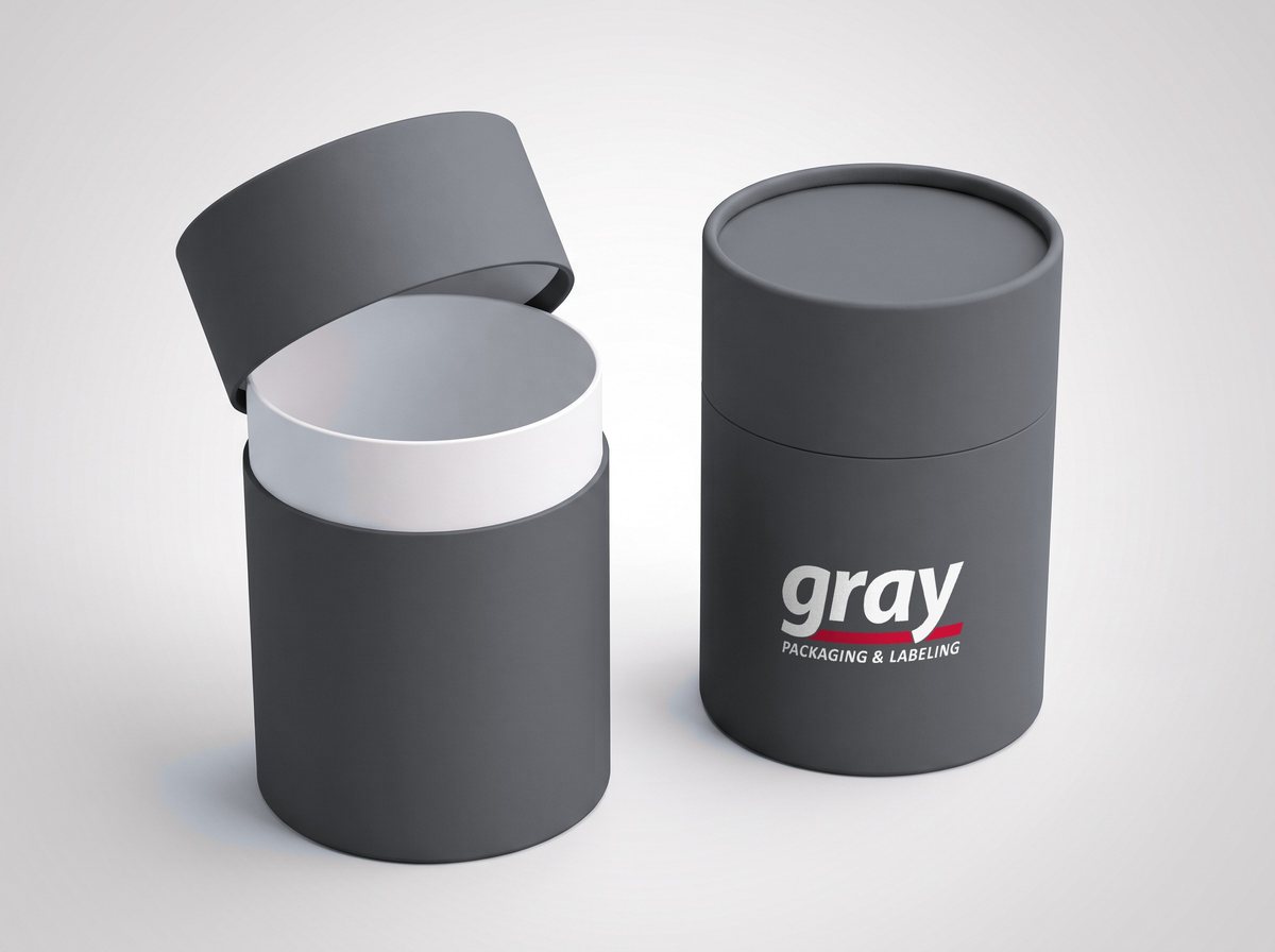 Paper lid tube
